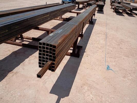 (40) pcs Hot Rolled 1.5" Square Tubing