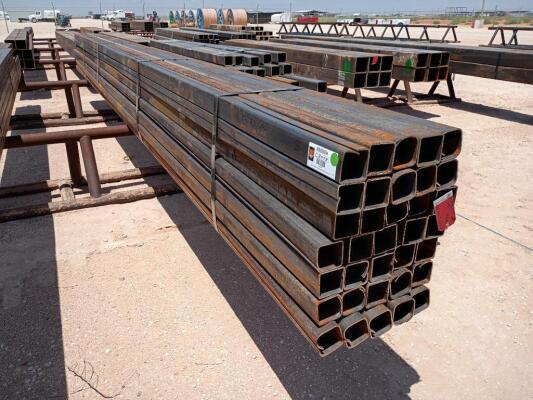 (35) pcs Hot Rolled 2.5" Square Tubing