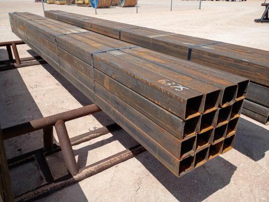 (16) pcs Hot Rolled 4" Square Tubing