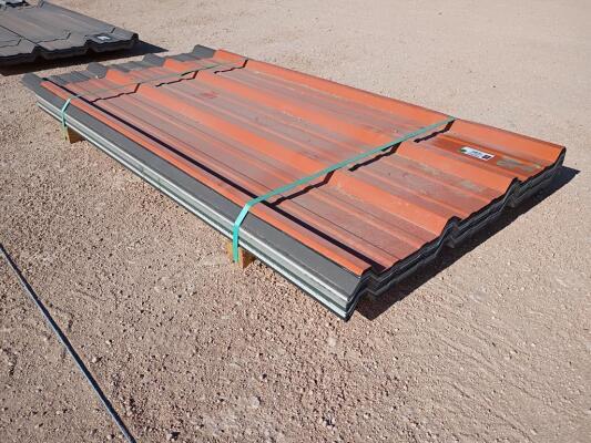 (100 pcs) R Panels 6ft Long, Misc Colors