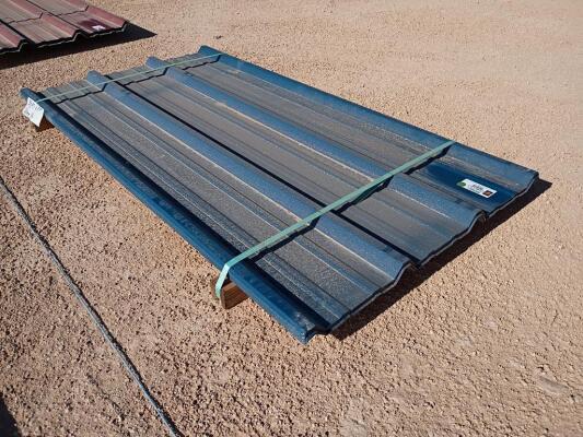(27 pcs) R Panels 6ft Long, Gallery Blue