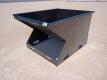 KC 1.5 CY. Skid Steer Trash Hopper w/Fork Pockets