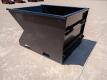 KC 1.5 CY. Skid Steer Trash Hopper w/Fork Pockets - 2