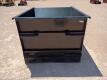 KC 1.5 CY. Skid Steer Trash Hopper w/Fork Pockets - 3