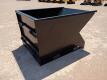 KC 1.5 CY. Skid Steer Trash Hopper w/Fork Pockets - 4