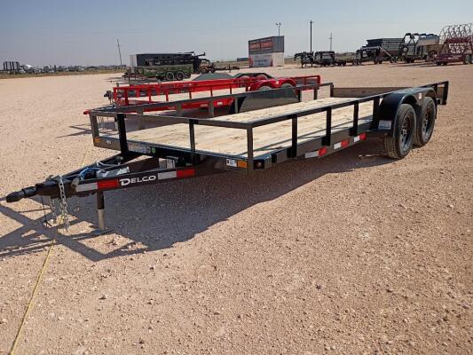 2026 Delco 18Ft Utility Trailer