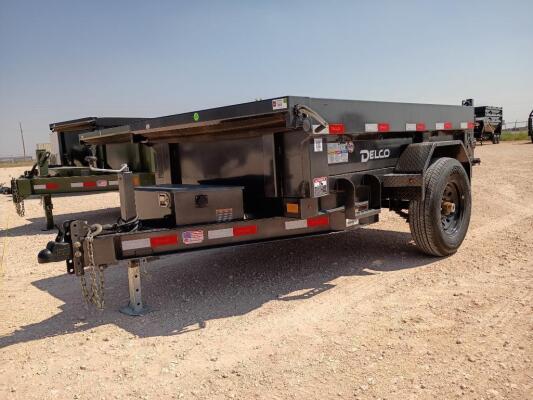 2026 Delco 8Ft Dump Trailer