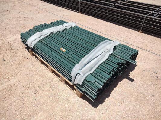 Approx (250) ACE 6ft Metal Fence Post