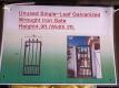(2) Misc Wrought Iron Gates - 2