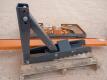 (2) Formed Skid Steer Cut Out Frames/ Wolverine Quick Coupler 3-Point Hitch Attachment/ (1 Set) 76'' Fork Extensions/ Wolverine Manual Thumb Attachment - 7