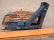 (1) Formed Skid Steer Cut Out Frame/Wolverine Quick Coupler 3-Point Hitch Attachment/(1 Set) 76'' Fork Extensions/Wolverine Manual Thumb Attachment - 5