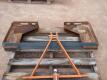 (2) Formed Skid Steer Cut Out Frames/Wolverine Quick Coupler 3-Point Hitch Attachment/Wolverine Manual Thumb Attachment - 3