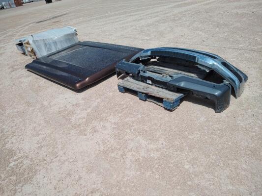 2012-2016 F-350 Bed Cover & Front and Rear Bumpers fits 2022 F-350 & Misc Items