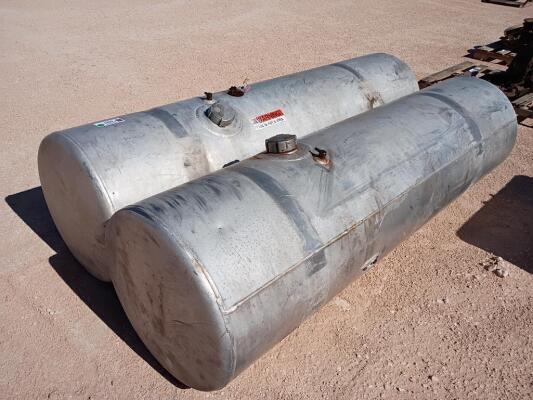 (2) Equi-Flo 110 Gallon Fuel Tanks, For Freightliner