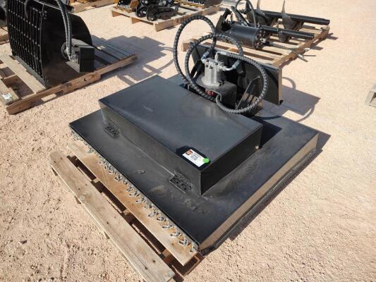43" Mini Skid Steer Brush Mower