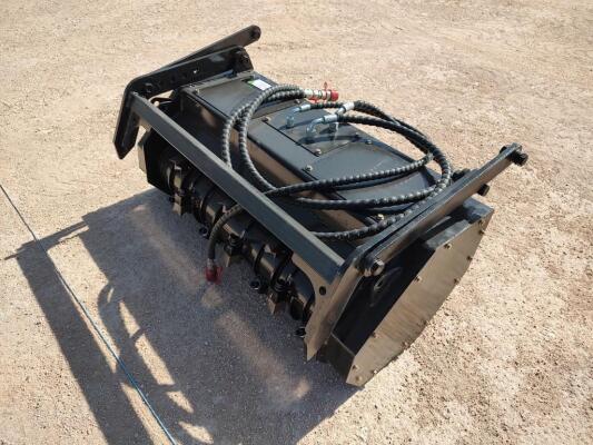 Mini Skid Steer Drum Brush Mulcher