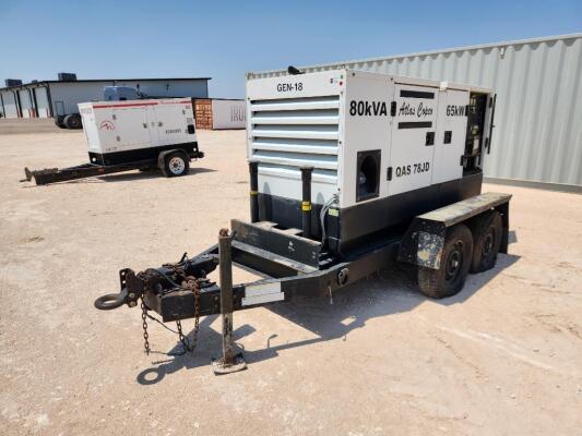 Atlas Copco QAS 78JD Portable Generator