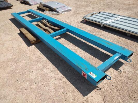 16ft x 3ft Multi-Use Steel Frame w/Fork Pockets
