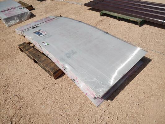 (20) Clear Polycarbonate Panels 8ft x 35"