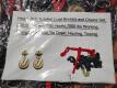 Ratchet Binders w/20ft Chains Set & (30) D Ring Shackles - 2