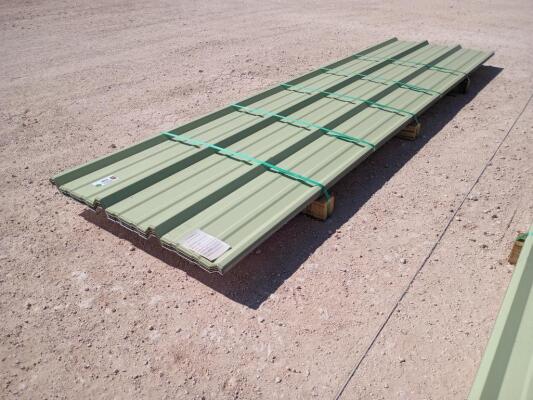 (50 pcs) 26 Gauge R Panels 12ft Long, Misc Colors