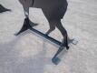 KC 3/8" AR500 Steel Deer Shooting Target w/Heart Flapper - 6