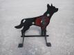 KC 3/8" AR500 Steel Coyote Shooting Target w/Heart Flapper - 3