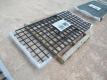 (5) 36" x 72" Gray Metal Rail Mesh - 2