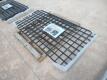 (5) 36" x 72" Gray Metal Rail Mesh - 3