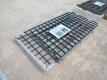 (5) 36" x 72" Gray Metal Rail Mesh - 2
