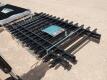 (4) Black Galvanized Steel Fencing 3.8ft x 6.6ft Each - 3