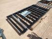 (2) Black Welded Galvanized Steel Fencing 3.3ft x 5.9ft Each - 2
