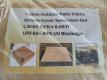 (2) Yellow Outdoor Patio Sunscreen Nets 65.62ft x 6.56ft each - 4