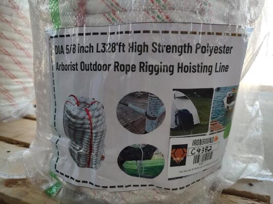 5/8" x 328ft Polyester Rope