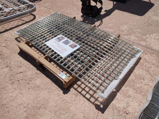(10) 3ft x 6ft Galvanized Steel Mesh