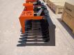 KC 76" Skid Steer Skeleton Grapple Bucket - 2