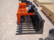 KC 76" Skid Steer Skeleton Grapple Bucket - 2