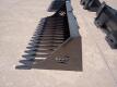 KC 76" Skid Steer Skeleton Bucket, High Sides - 2