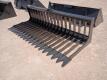 KC 76" Skid Steer Skeleton Bucket, Low Sides