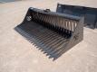 KC 72" Skid Steer Fine Skeleton Bucket, High Sides