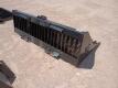 KC 72" Skid Steer Fine Skeleton Bucket, High Sides - 4