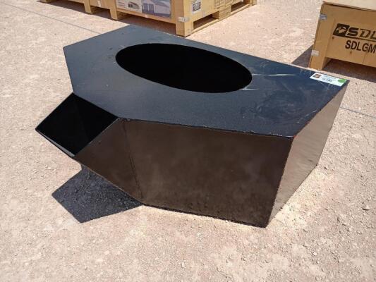 KC Mini Universal Attach Skid Steer Concrete Placement Bucket
