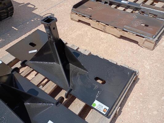 KC Skid Steer Trailer Mover w/2" Hitch Receiver