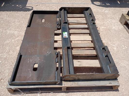 (2) KC Misc Skid Steer Frames