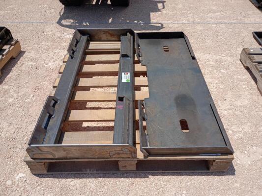 (2) KC Misc Skid Steer Frames