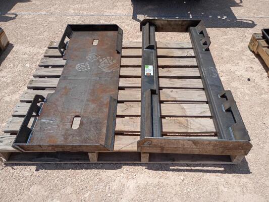 (2) KC Misc Skid Steer Frames