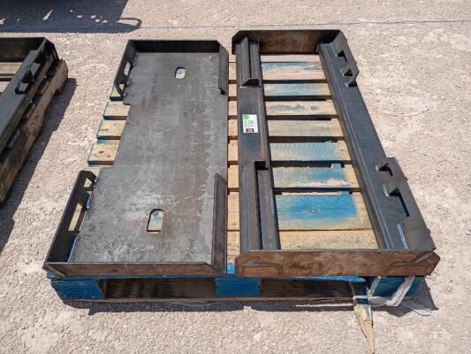(2) KC Misc Skid Steer Frames