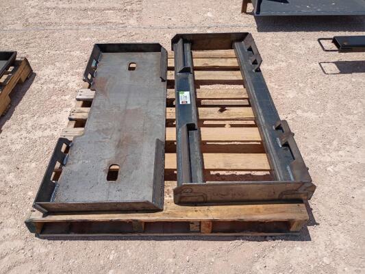 (2) KC Misc Skid Steer Frames