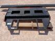 KC 45" Skid Steer Fork Frame w/42" Forks & (1 Set) 84" Light Duty Fork Extensions - 4