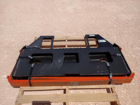 KC 45" Skid Steer Fork Frame w/42" Forks